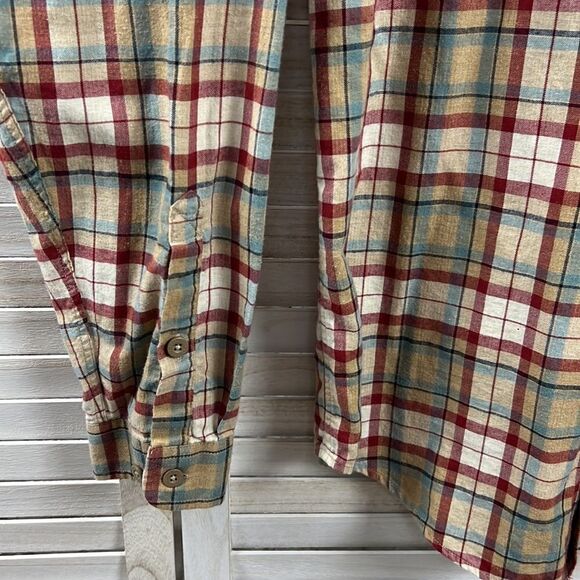 Patagonia Plaid Button Down Casual Shirt Medium - Picture 5 of 12